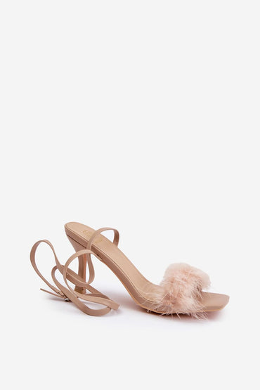 Heel sandals model 203591