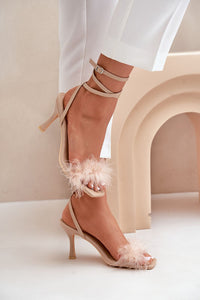 Heel sandals model 203591