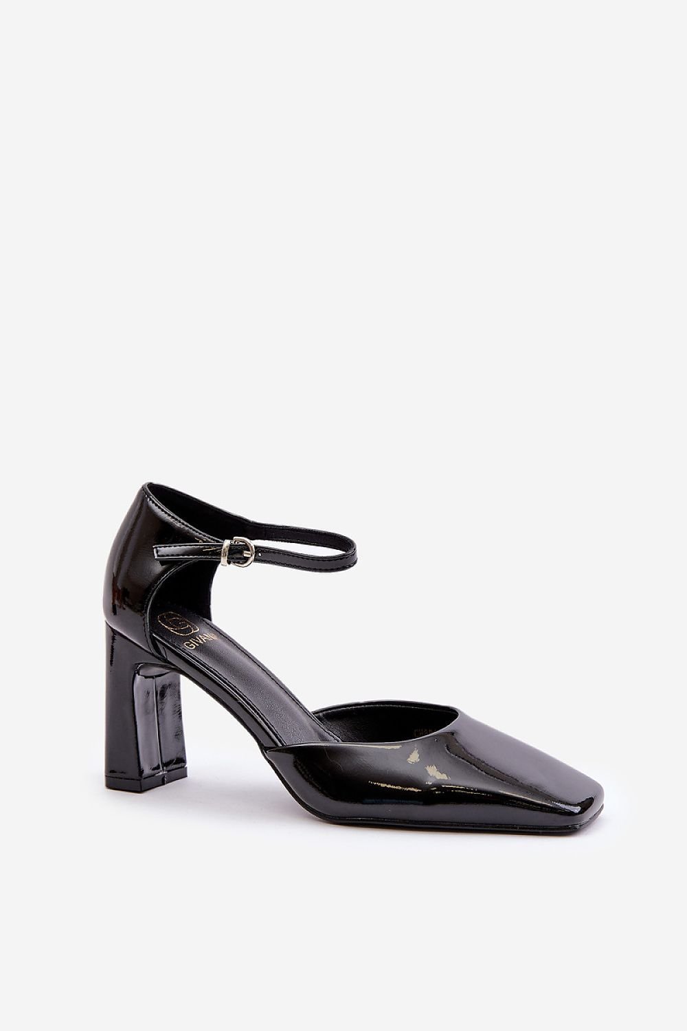 Block heel pumps model 203594