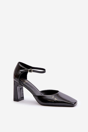 Block heel pumps model 203594