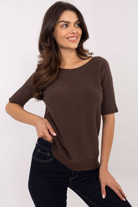 Short sleeve sweater model 203804