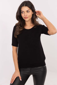 Short sleeve sweater model 203805