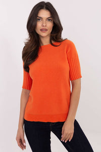 Short sleeve sweater model 203807