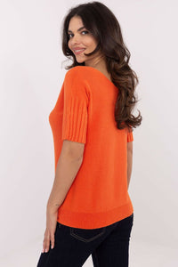 Short sleeve sweater model 203807