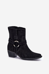 Heel boots model 203872