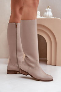 Heel boots model 203902