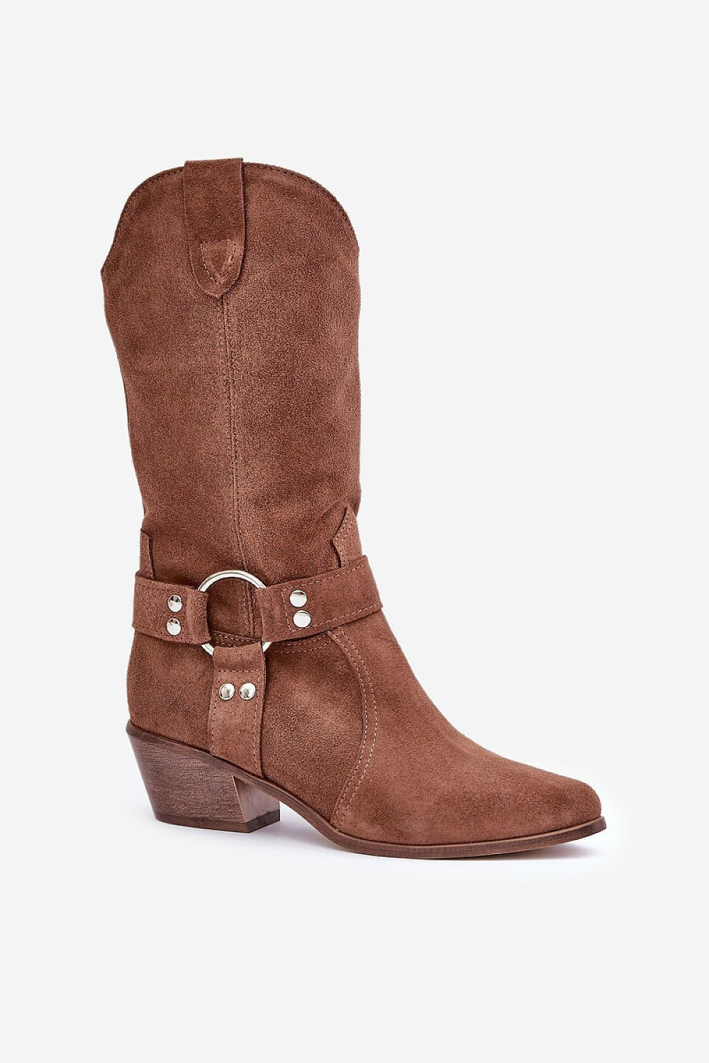 Heel boots model 203903