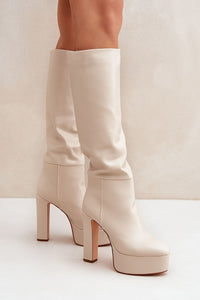 Heel boots model 204661