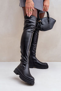 Heel boots model 204667