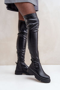 Heel boots model 204667