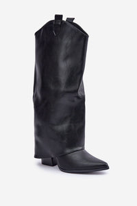 Heel boots model 204669