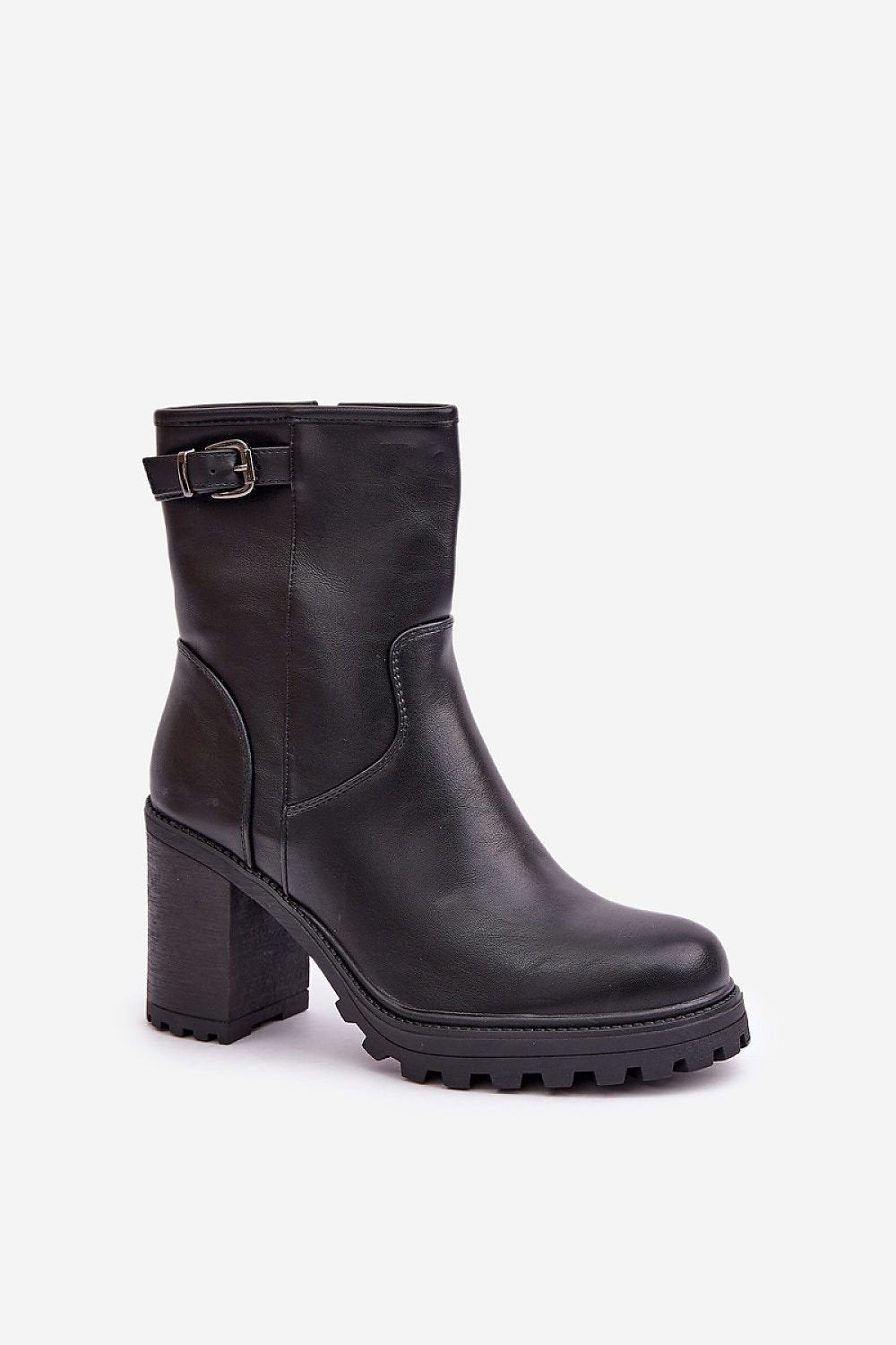 Heel boots model 204674