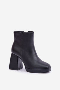 Heel boots model 204678
