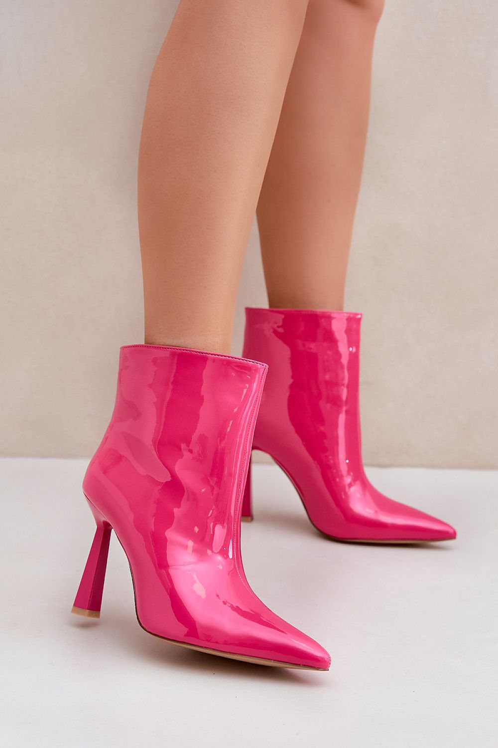 Heel boots model 204683