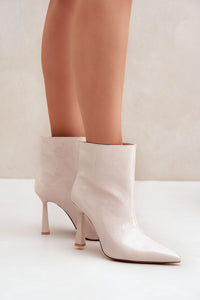 Heel boots model 204684