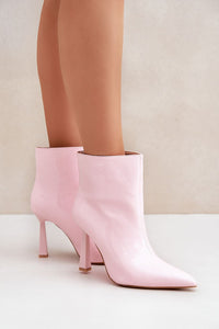 Heel boots model 204685