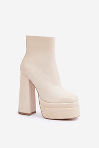 Heel boots model 204690