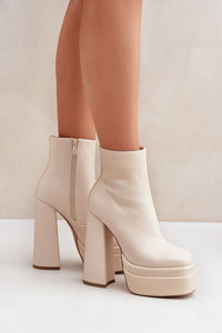 Heel boots model 204690