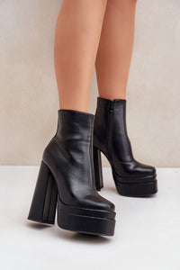 Heel boots model 204691