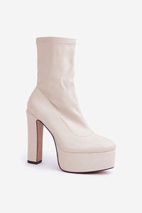 Heel boots model 204695