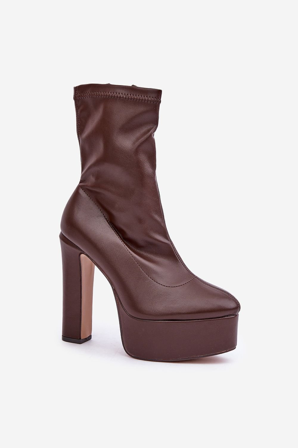 Heel boots model 204696