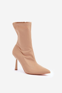 Heel boots model 204699