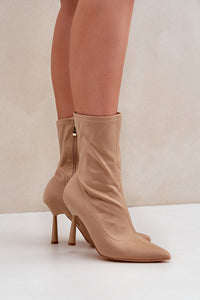 Heel boots model 204699