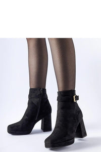 Heel boots model 204724