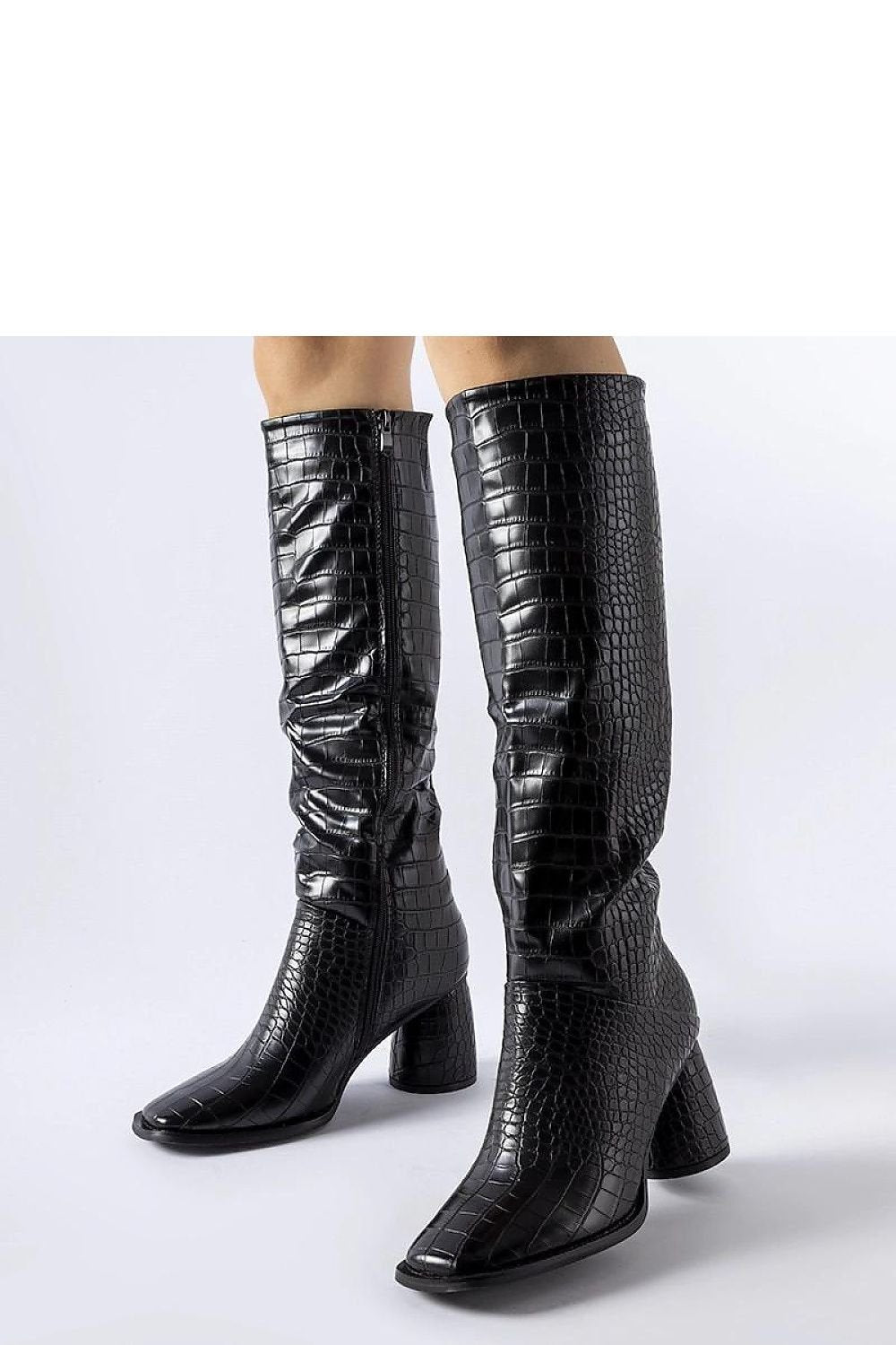 Heel boots model 204726