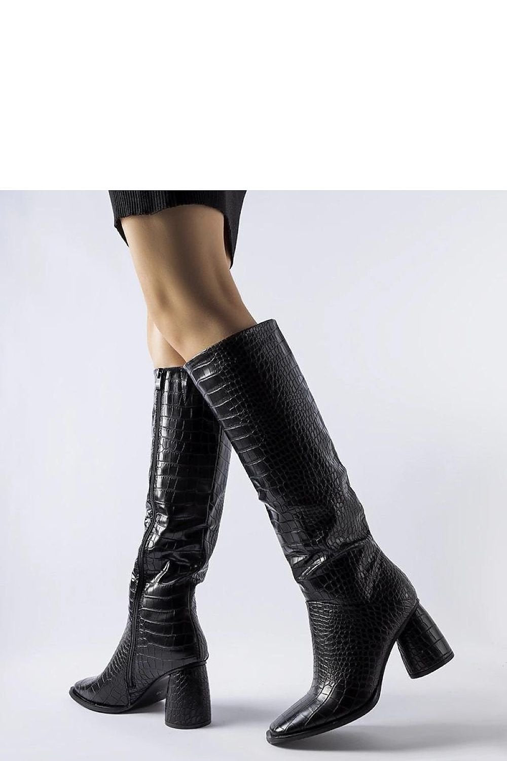 Heel boots model 204726
