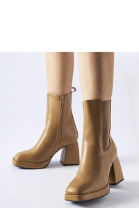 Heel boots model 204732