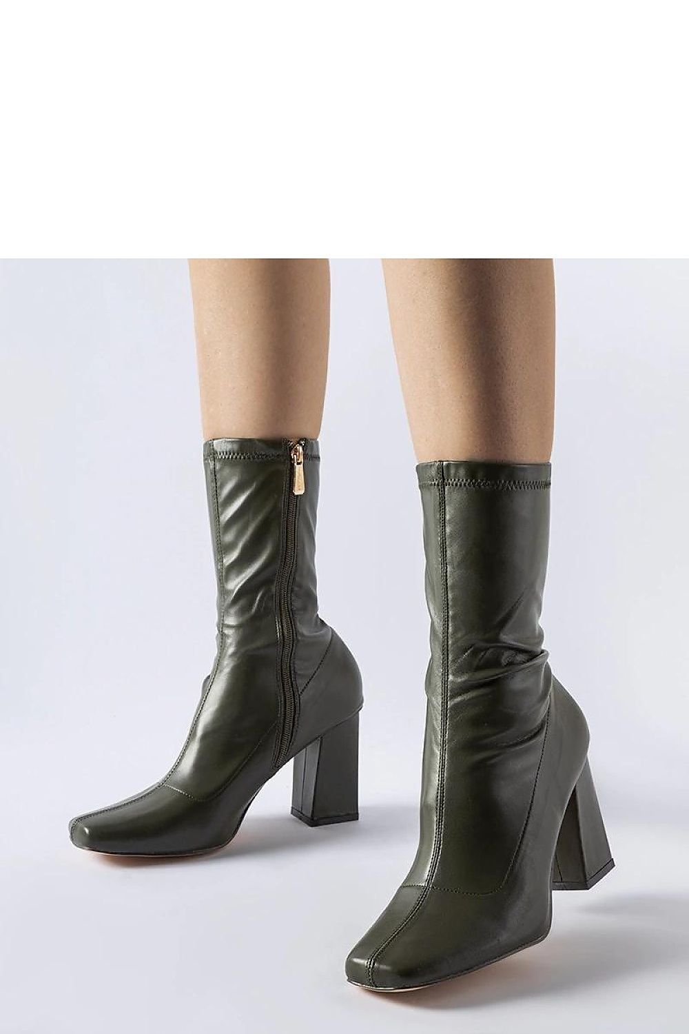 Heel boots model 204736