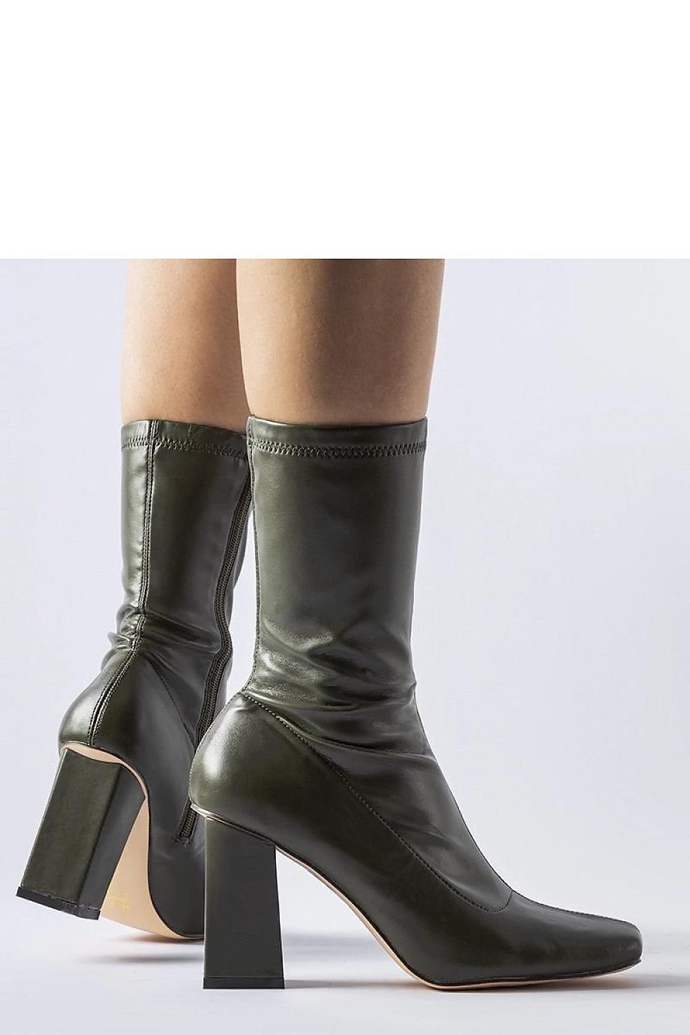 Heel boots model 204736
