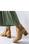 Heel boots model 204771
