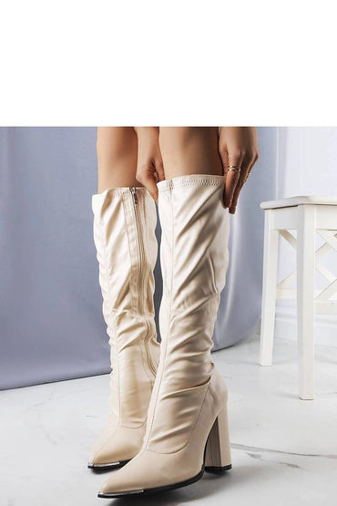 Heel boots model 204775