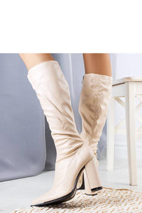 Heel boots model 204775