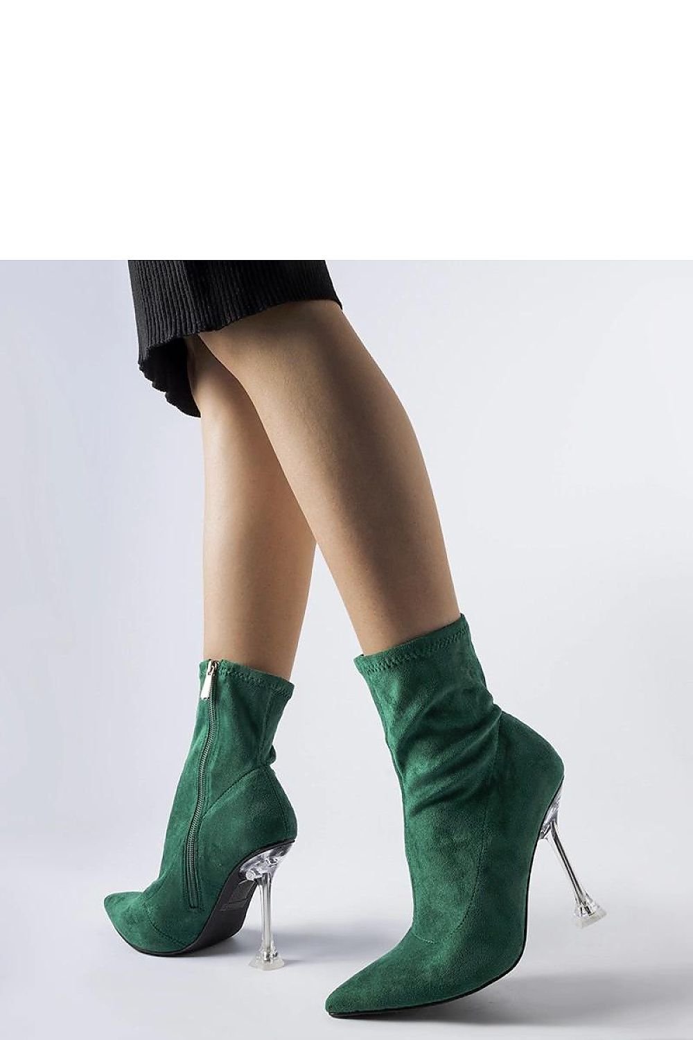 Heel boots model 204822