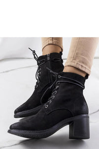 Heel boots model 204856