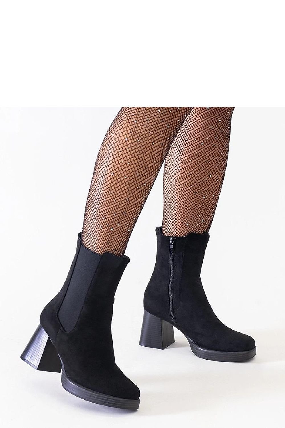 Heel boots model 205033