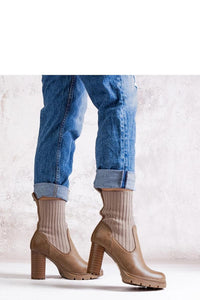 Heel boots model 205041