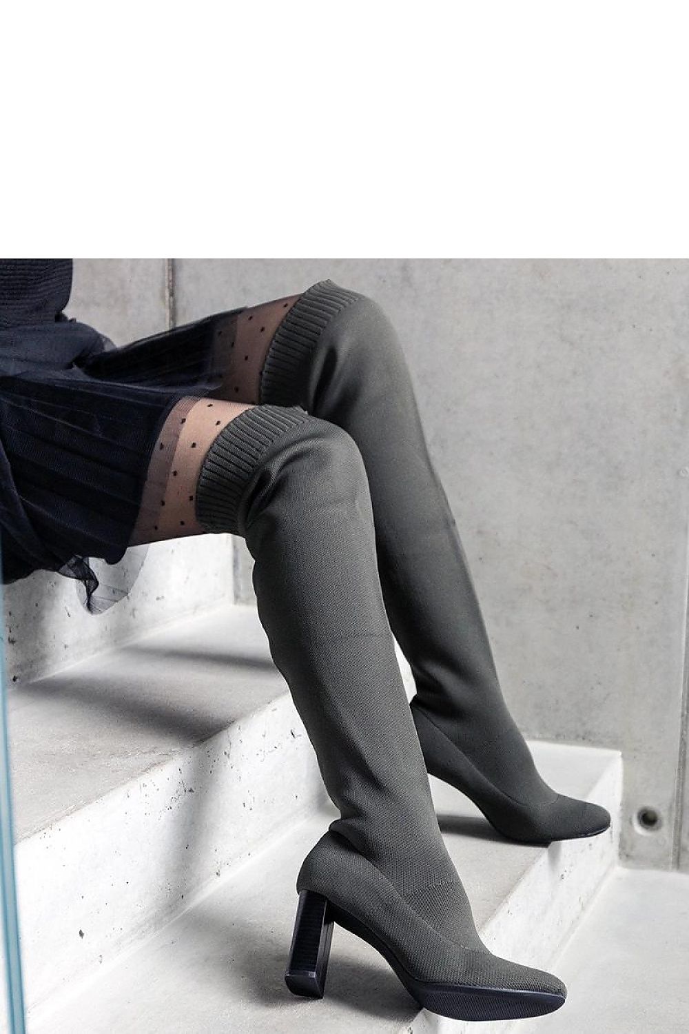 Heel boots model 205778