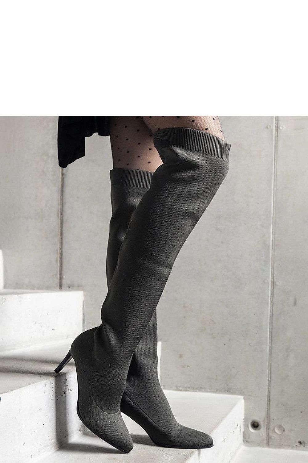 stiletto heeled boots model 205779