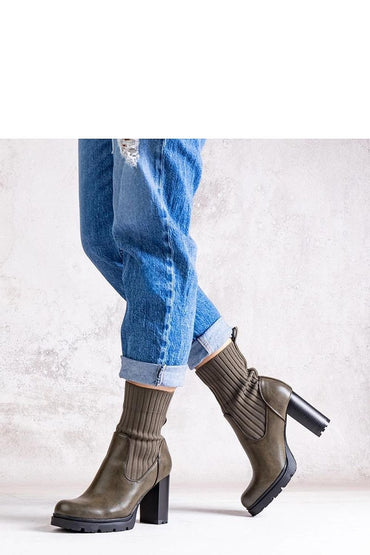 Heel boots model 205810