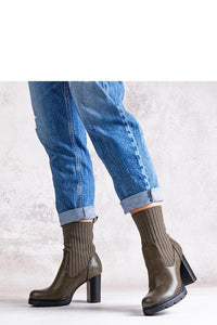 Heel boots model 205810