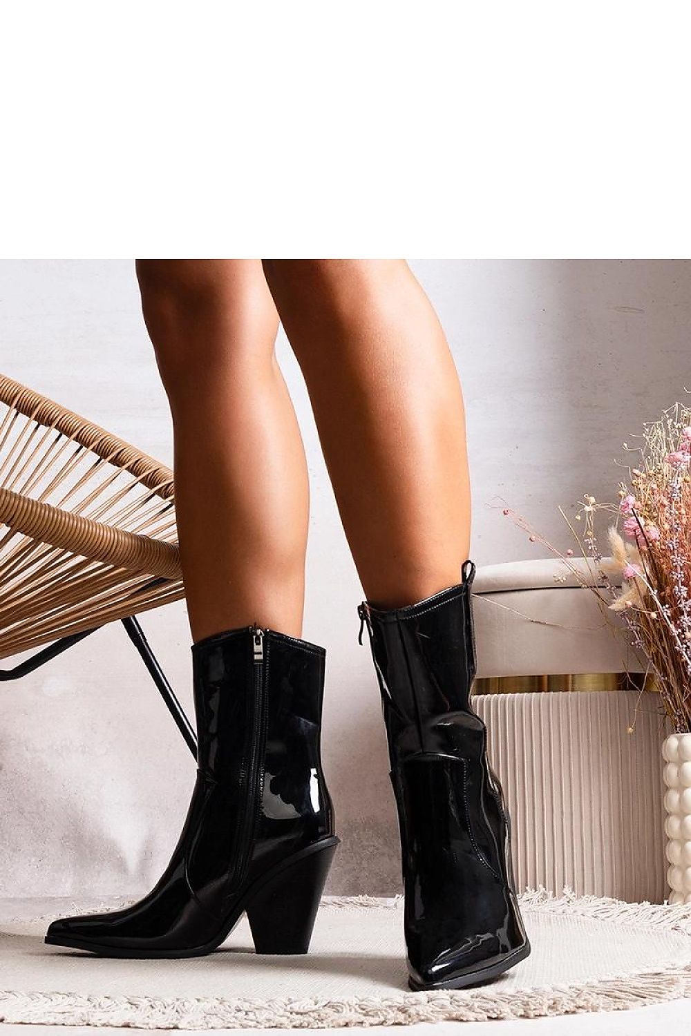 Heel boots model 205891