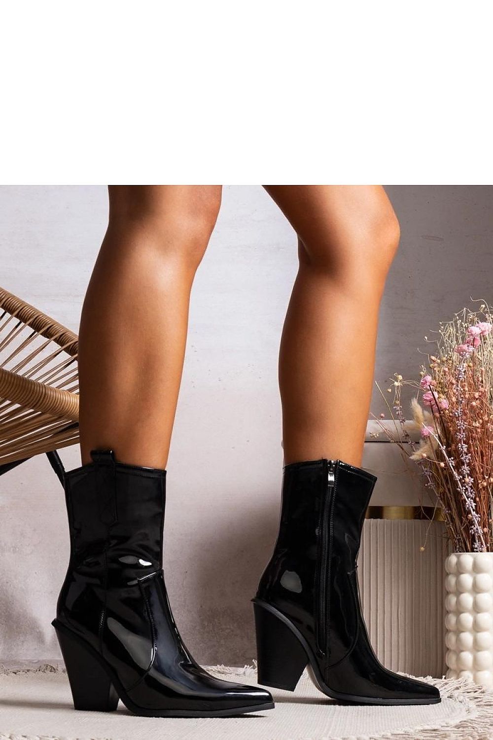 Heel boots model 205891