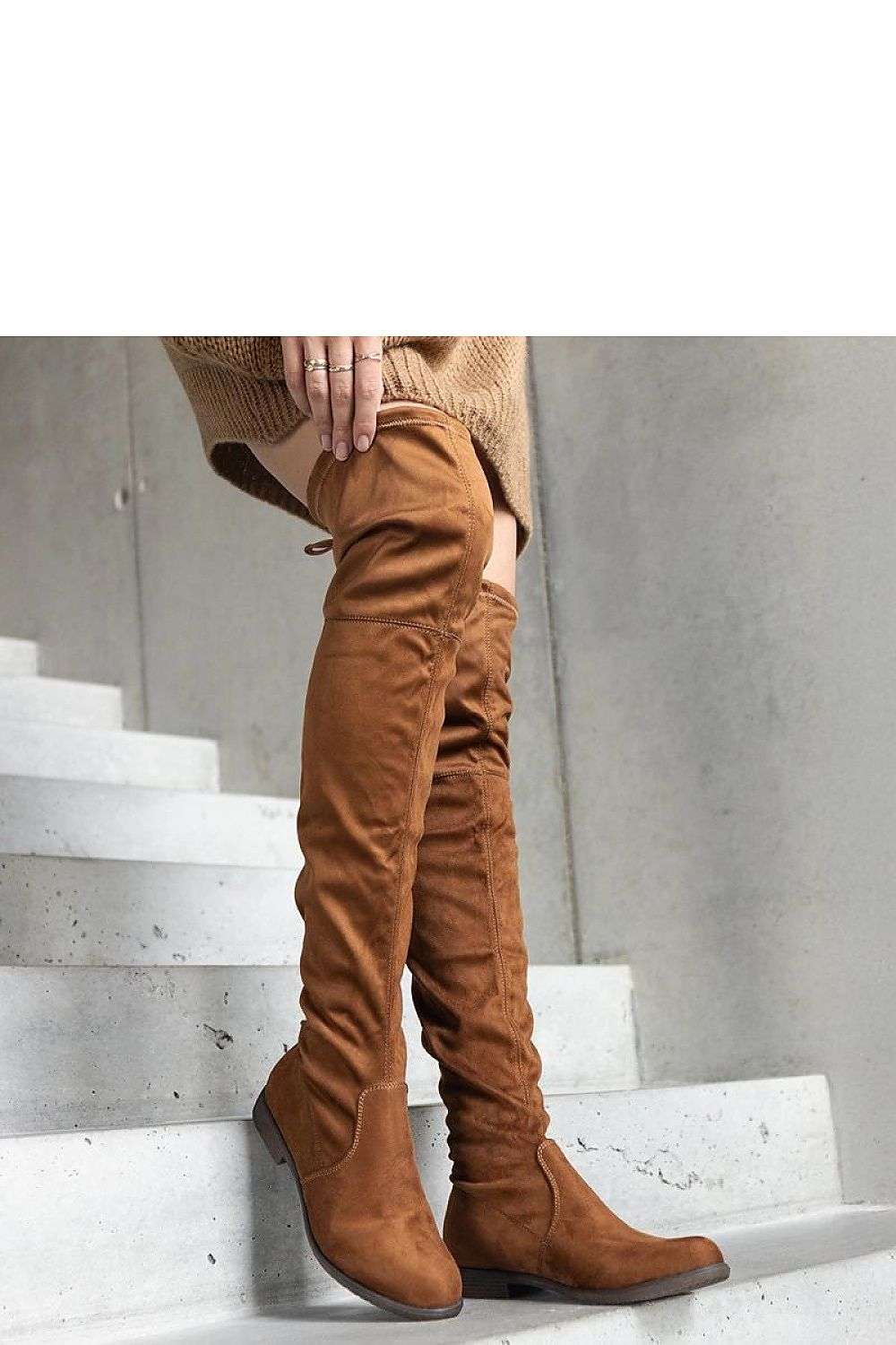 Heel boots model 206437