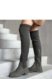 Heel boots model 206438
