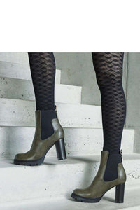 Heel boots model 206439