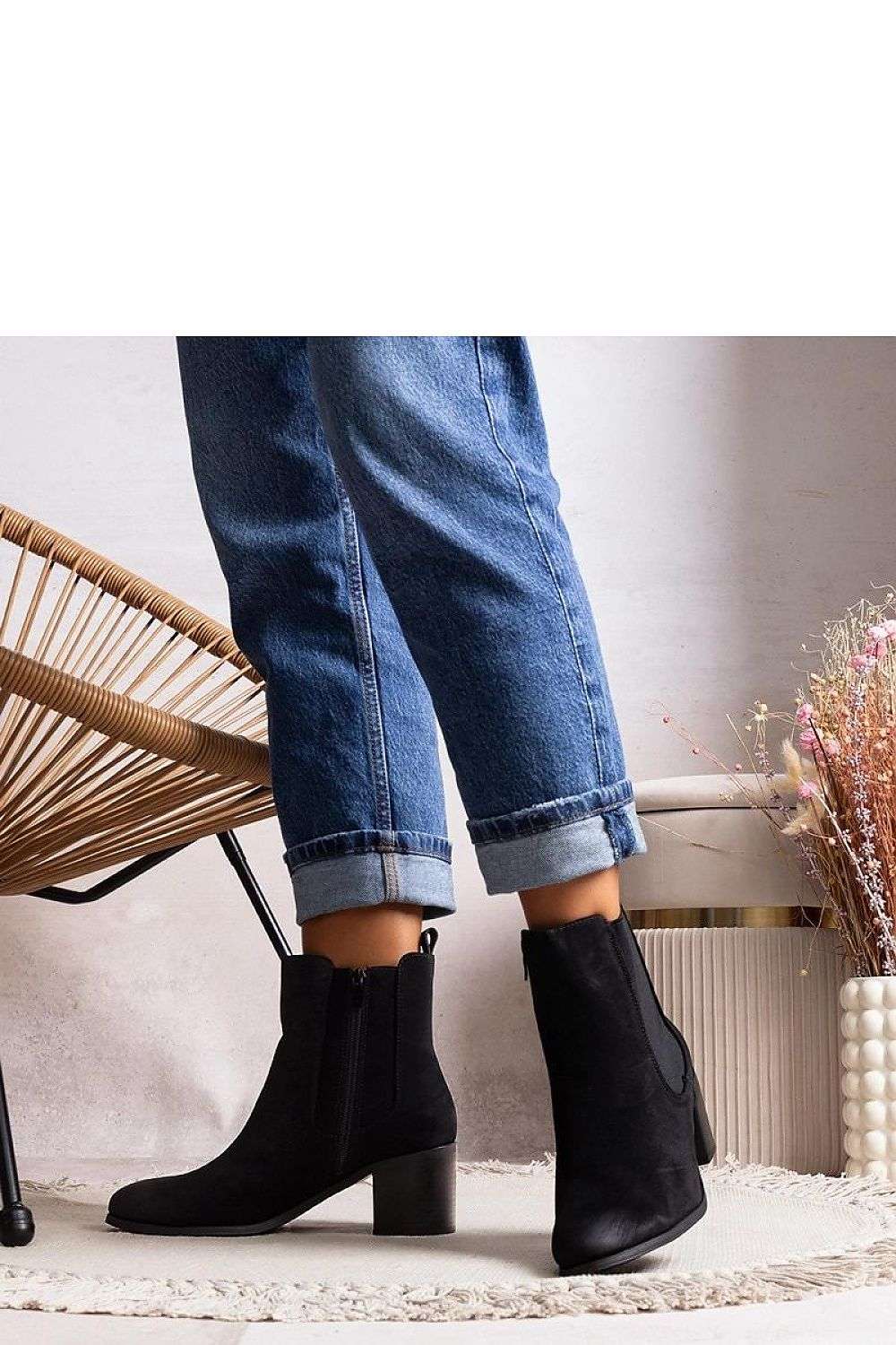 Heel boots model 206447